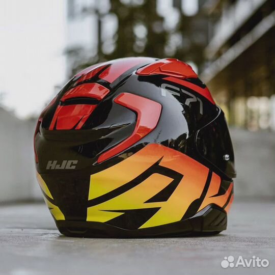 Шлем HJC F71 bard MC1 (L)