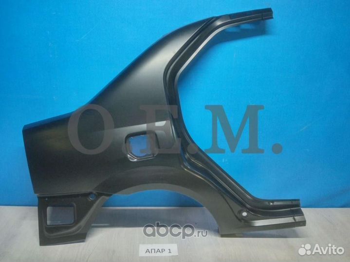Крыло заднее правое Logan 2004-2013