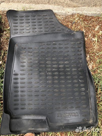 Автомобильные коврики резиновые на hyundai elantra