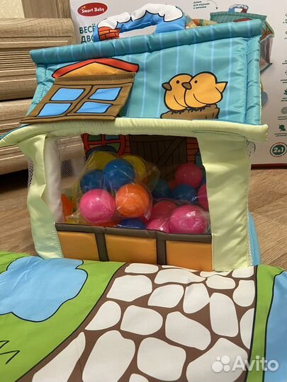 Развивающий коврик для новорожденных