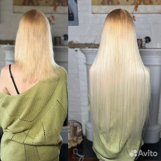 Наращивание волос/коррекция. Волосы в наличии