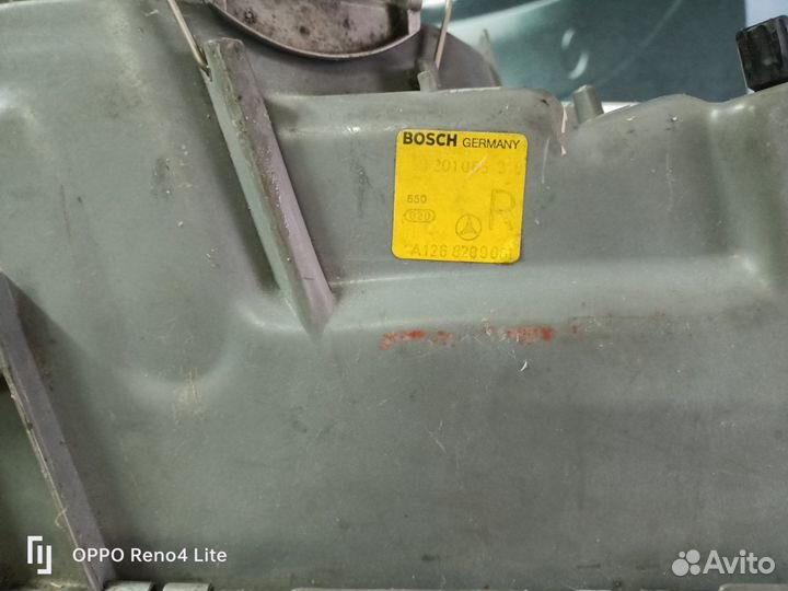 Фара Мерседес 126 оригинал bosch