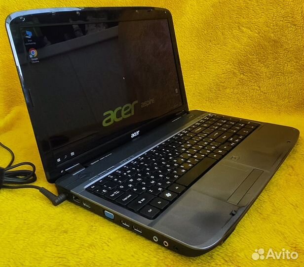 Ноутбук Acer Aspire 5536G Athlon QL-62 4Gb SSD+HDD