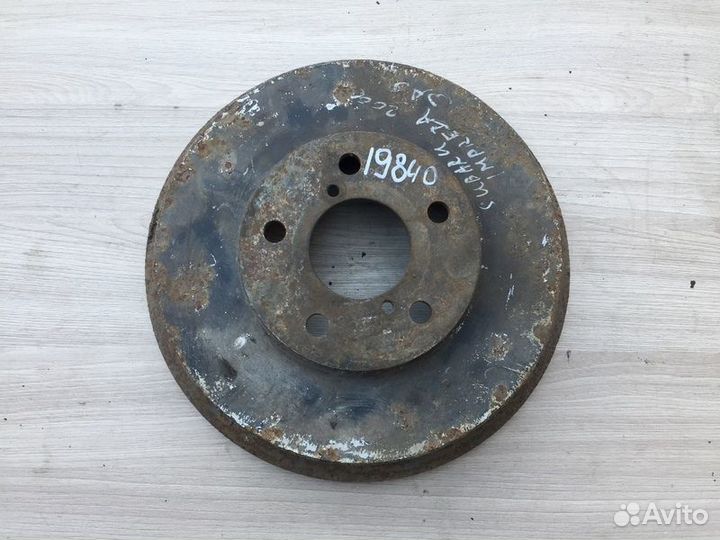 Барабан тормозной задний Subaru Impreza GD GG с200