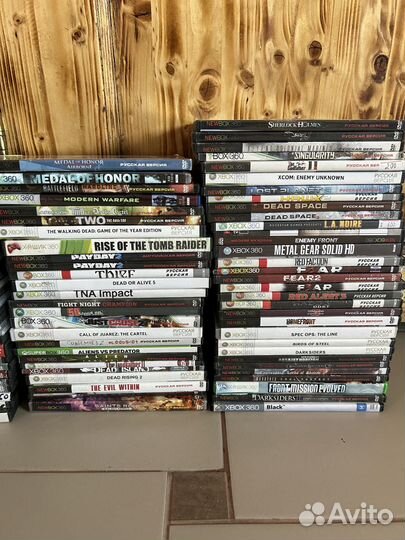 Диски на Xbox 360