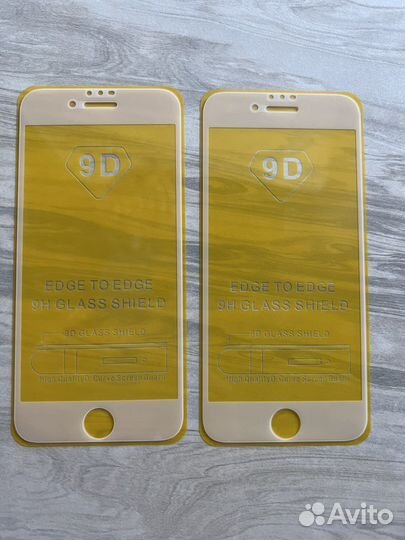 Новые защитные стекла на iPhone 6 и 6 s за все 150