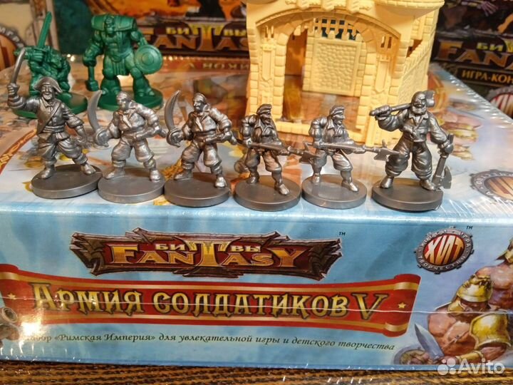 Солдатики технолог замок пиратский бастион