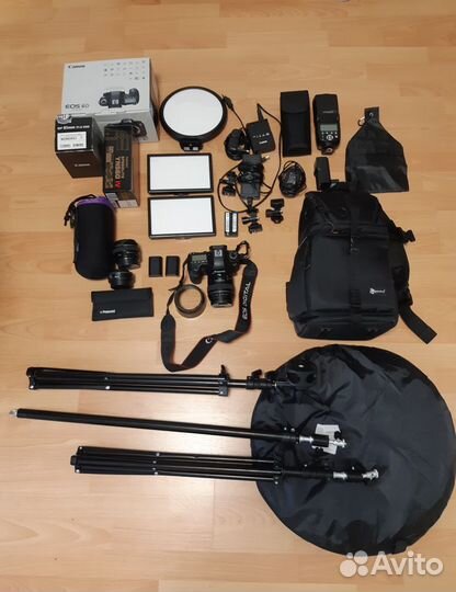Canon eos 6d и фотооборудование