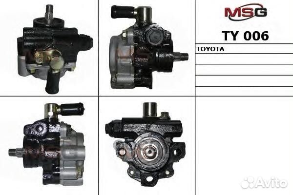 Насос гур новый toyota hiace IV 1995-2006,hiace