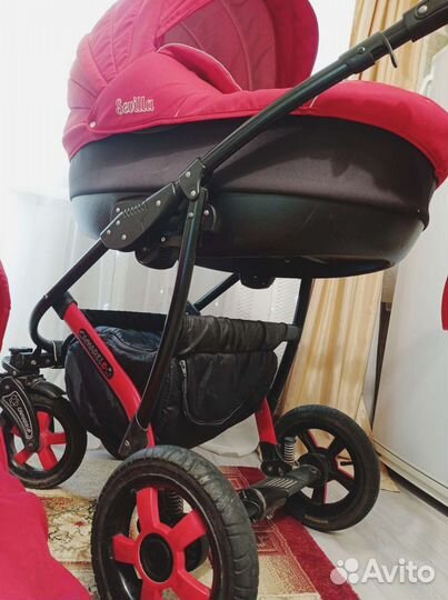 Коляска 2 в 1 camarelo