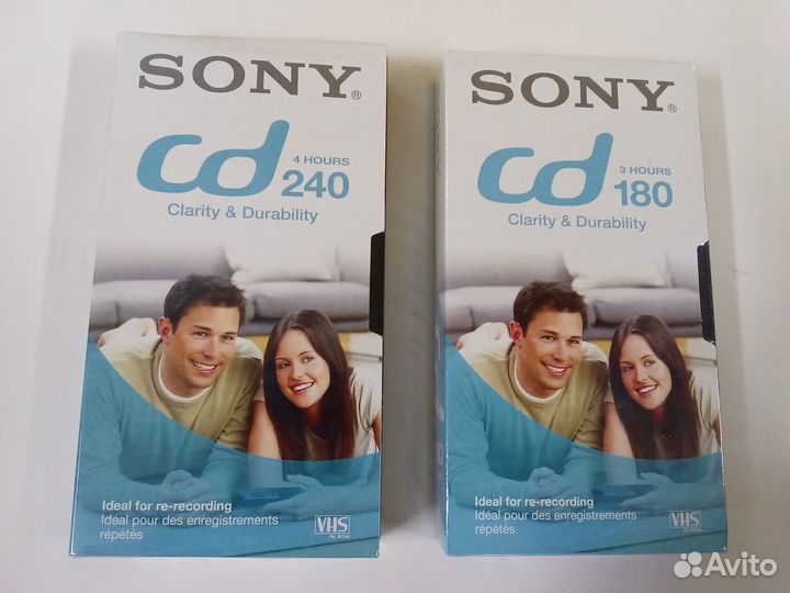 13 шт. Новые видео кассеты Sony
