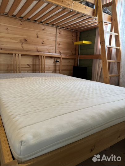 Кровать икея фьельсе fjellse 140/200