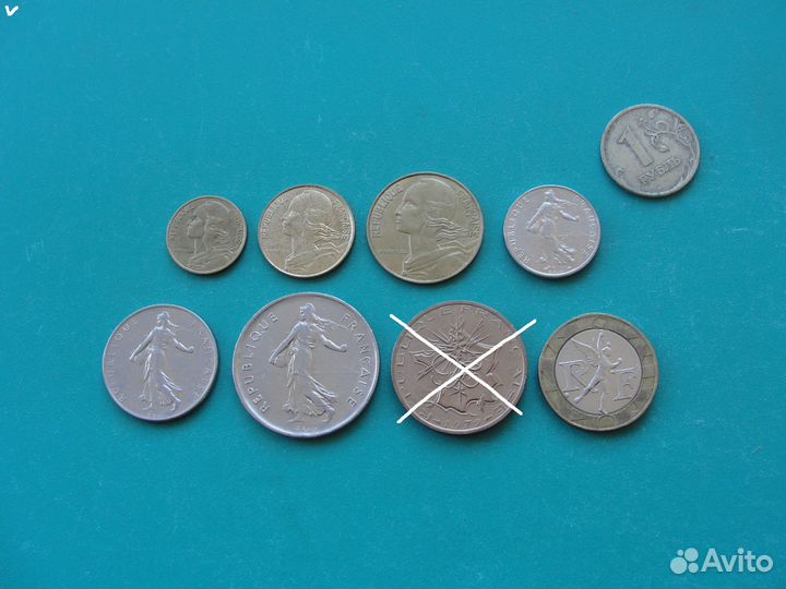 Монеты стран Западной Европы