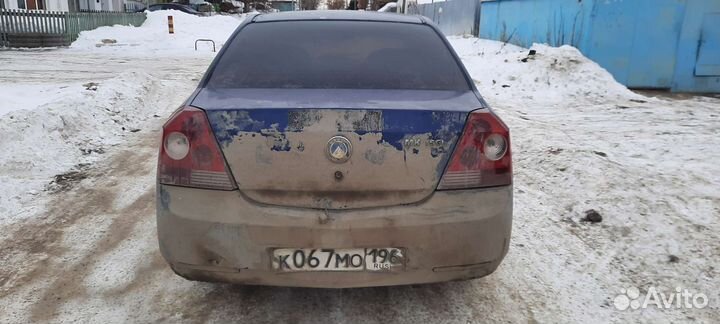 МКПП geely mk