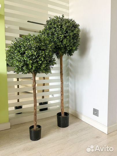 Продам самшит искусственное дерево 2 шт