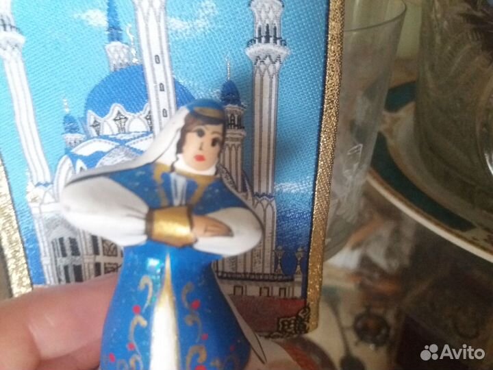 Фигурка-колокол керамическая 