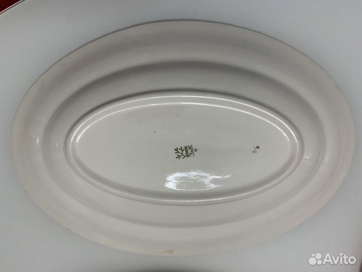 Блюдо фаянс СССР