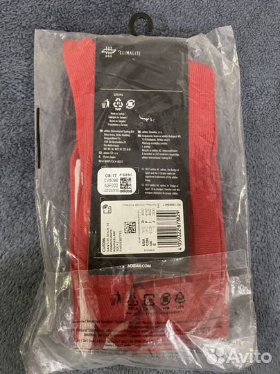 Гетры Adidas красные