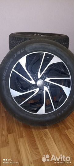 Летняя резина 235 55 r18, с дисками