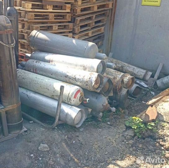 Газовые баллоны пгс Проверочная-смесь