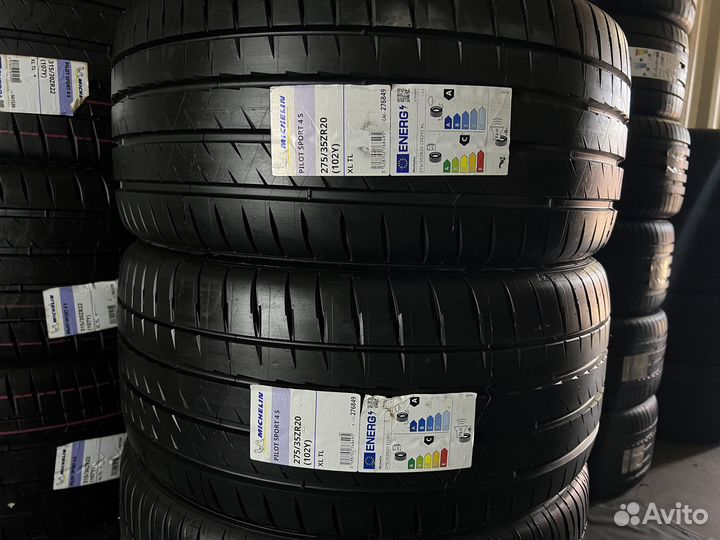Michelin Pilot Sport 4 S 275/35 R20 и 285/35 R20