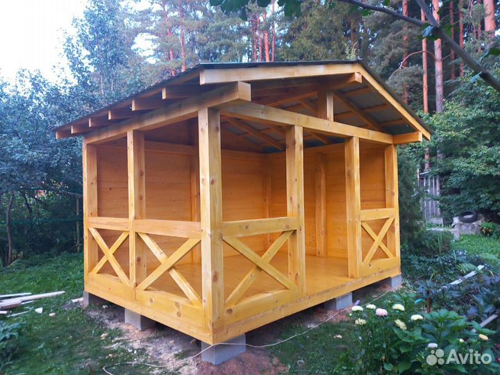 Беседка под ключ