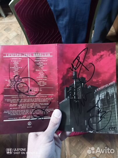 Rammstein - Lichtspielhaus (DVD с автографами)