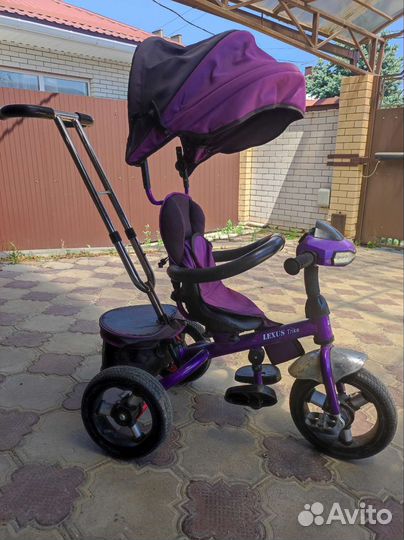 Детский трехколесный велосипед бу
