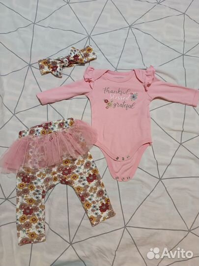 Костюм для девочки 3-6 месяца