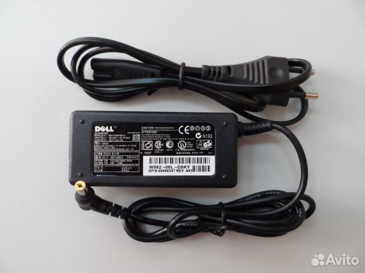 Блок питания для ноутбука Dell 19V 1.58A 5.5x1.7