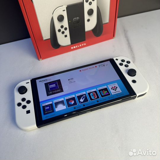 Nintendo switch Oled прошитая Новая