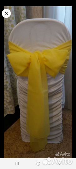 Банты на стулья