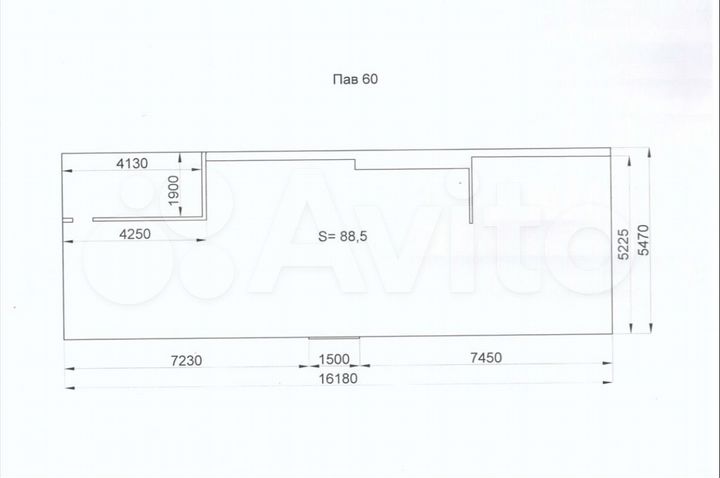 Торговая площадь, 89 м²