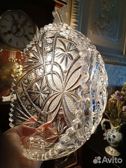 Винтажный хрусталь, фарфор, стекло