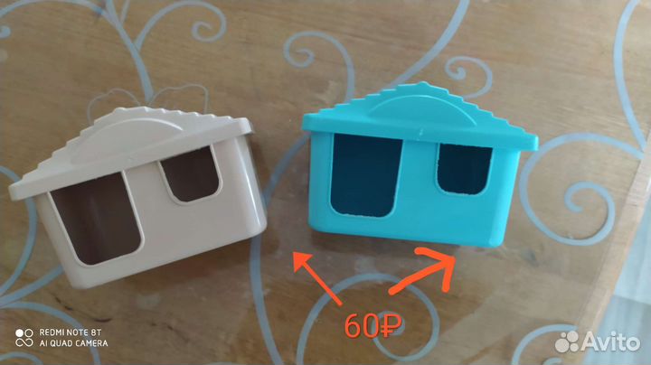 Колесо, домик, поилка для хомяков