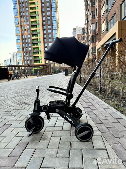 Новый детский трехколесный велосипед luxmom 368