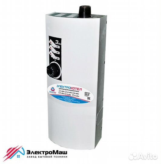 Электрокотел 3 кВт Электромаш