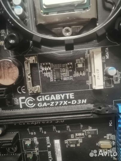 Материнская плата 1155 с процессором xeon 1270v2