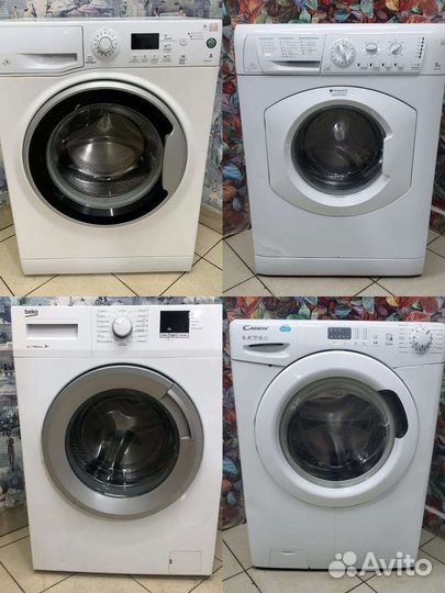 Стиральная машина бу хорошем состоянии с гарантией