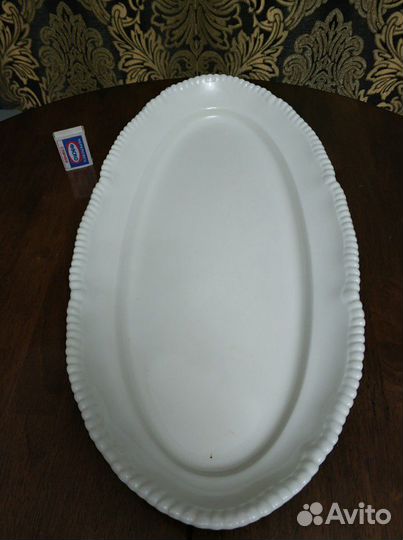 Блюдо большое дореволюционное. Англия