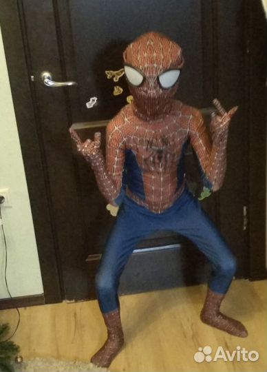 Костюм человека паука spider man 134 - 140