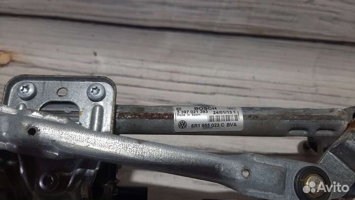 Трапеция стеклоочистителей volkswagen polo 5