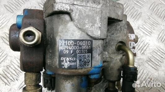 Тнвд дизельный toyota corolla verso 2 (BBR03AC01)