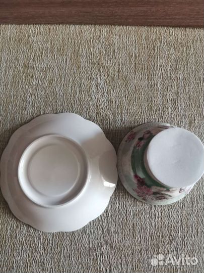 Чайные пары фарфоровые