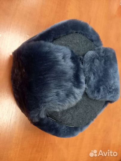 Мужская шапка меховая офицерская зимняя