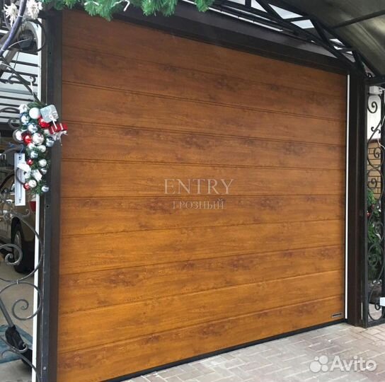 Ворота гаражные секционные