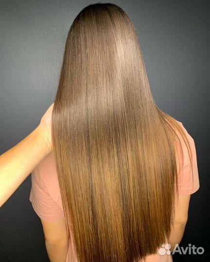 Кератиновое выпрямление, ботокс, полировка волос