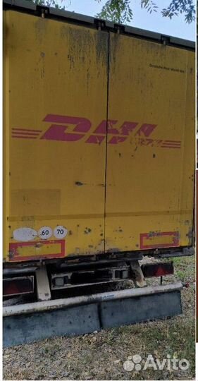 Полуприцеп тентованный Krone SDP27, 2004