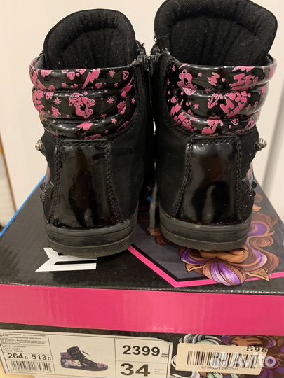 Ботинки демисезонные 34