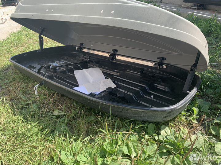 Автомобильный бокс на крышу бу